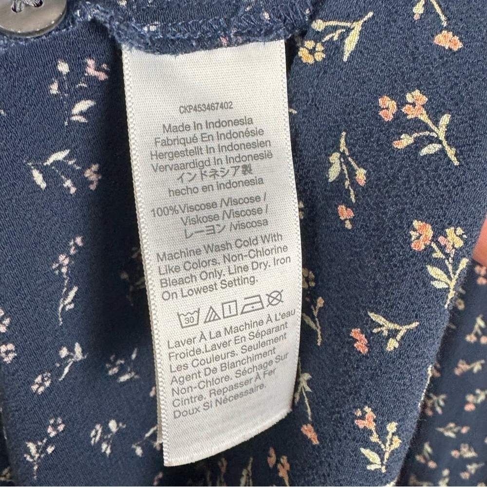 Madewell Easy Midi Dress in Spring Fling Floral Size XS - Picture 7 of 8
